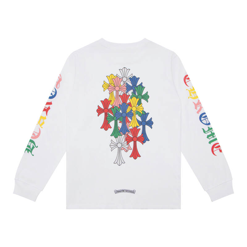 CHROME-HEARTS Men's Long-Sleeve T-shirtSweatshirt K8003