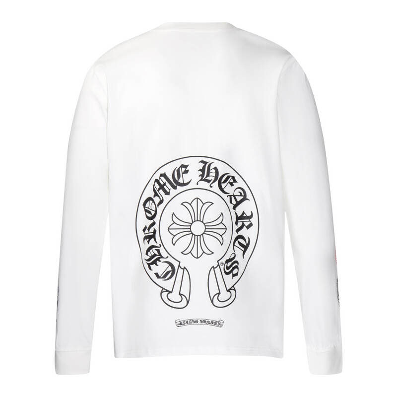 CHROME-HEARTS Men's Long-Sleeve T-shirtSweatshirt K8009