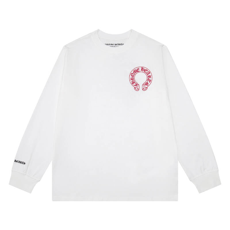 CHROME-HEARTS Men's Long-Sleeve T-shirtSweatshirt K8006