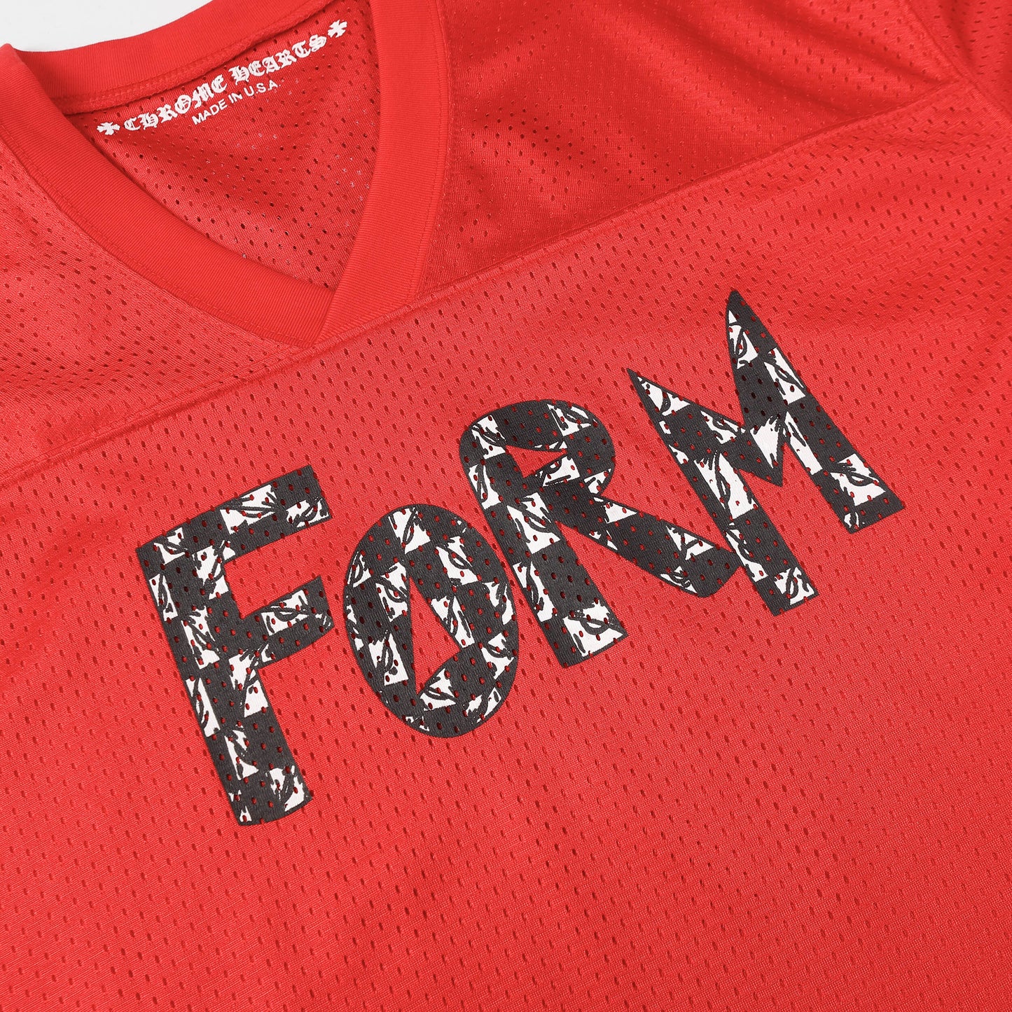 CHROME-HEARTS Matty Boy Mesh Stadium Jersey 9996