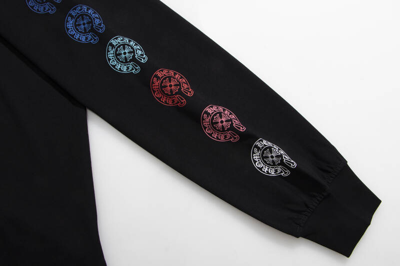 CHROME-HEARTS Men's Long-Sleeve T-shirtSweatshirt K8009