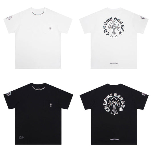 CHROME-HEARTS Neck Logo T-shirt K6022
