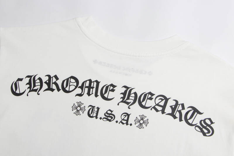 CHROME-HEARTS Men's Long-Sleeve T-shirtSweatshirt K8005