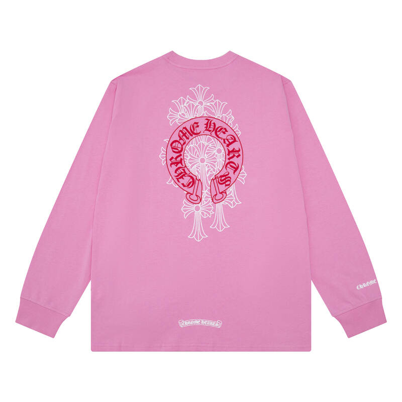 CHROME-HEARTS Men's Long-Sleeve T-shirtSweatshirt K8006