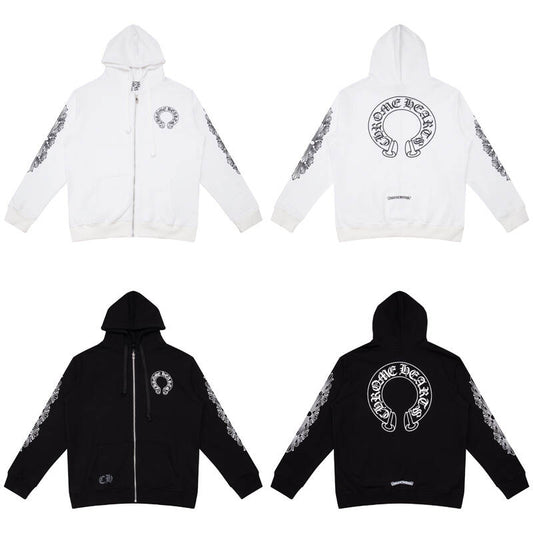 CHROME-HEARTS ZIP-UP Hoodie K5001