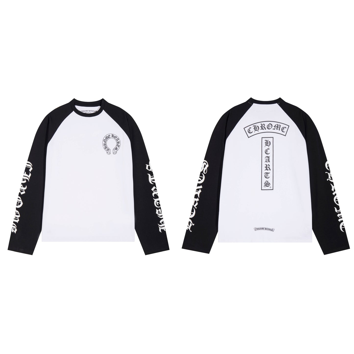CHROME-HEARTS Men's Long-Sleeve T-shirtSweatshirt K9003