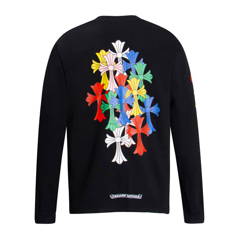 CHROME-HEARTS Men's Long-Sleeve T-shirtSweatshirt K8003