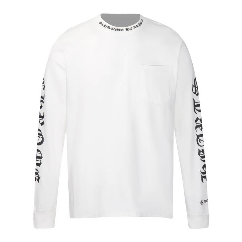 CHROME-HEARTS Men's Long-Sleeve T-shirtSweatshirt K9011