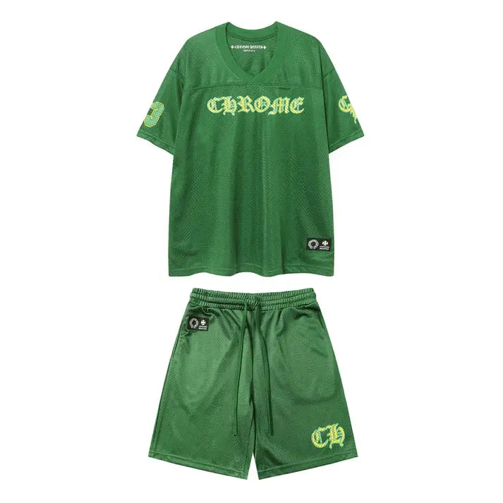 CHROME-HEARTS Matty Boy Mesh Stadium Jersey 9996