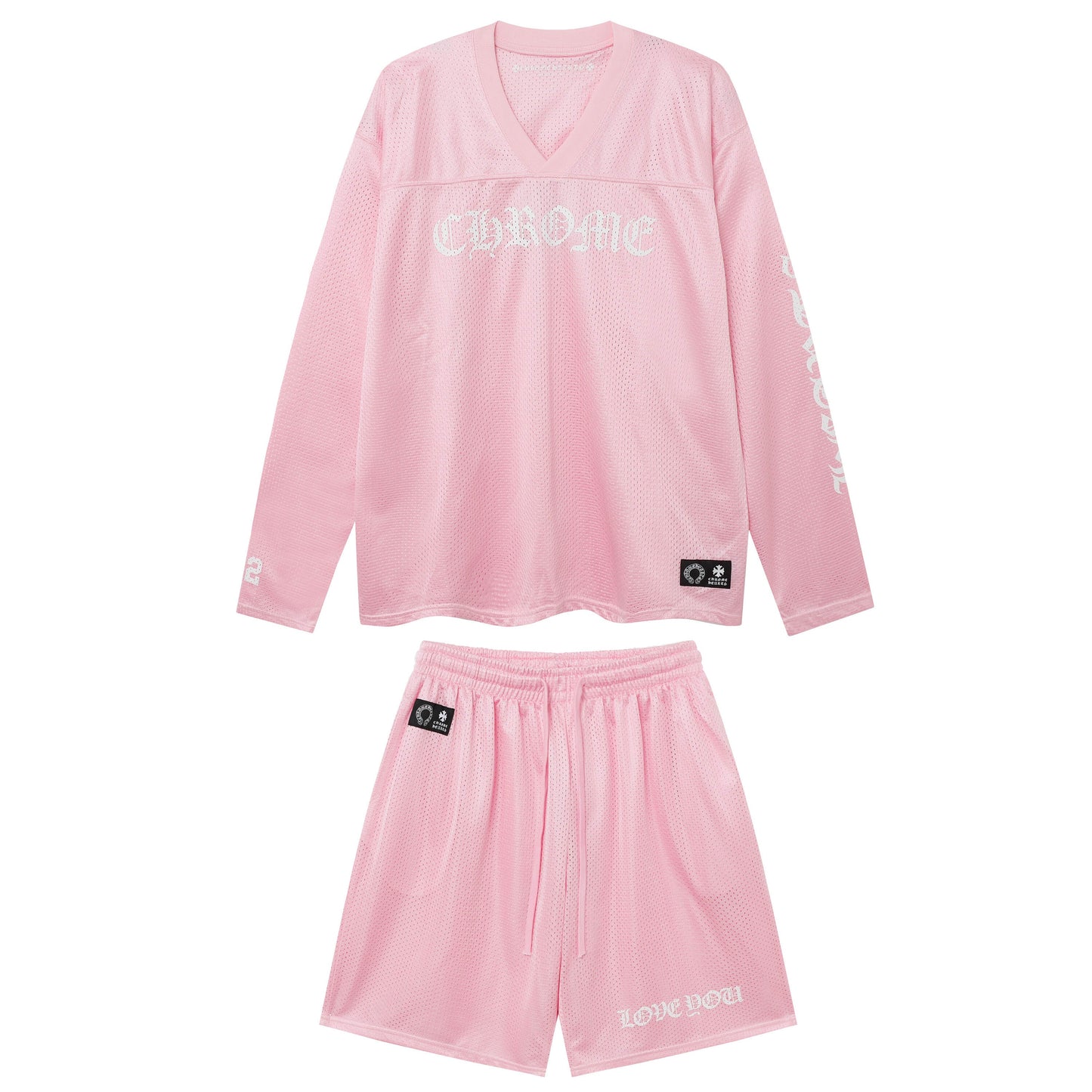 CHROME-HEARTS Matty Boy Mesh Warm Up Jersey 9998