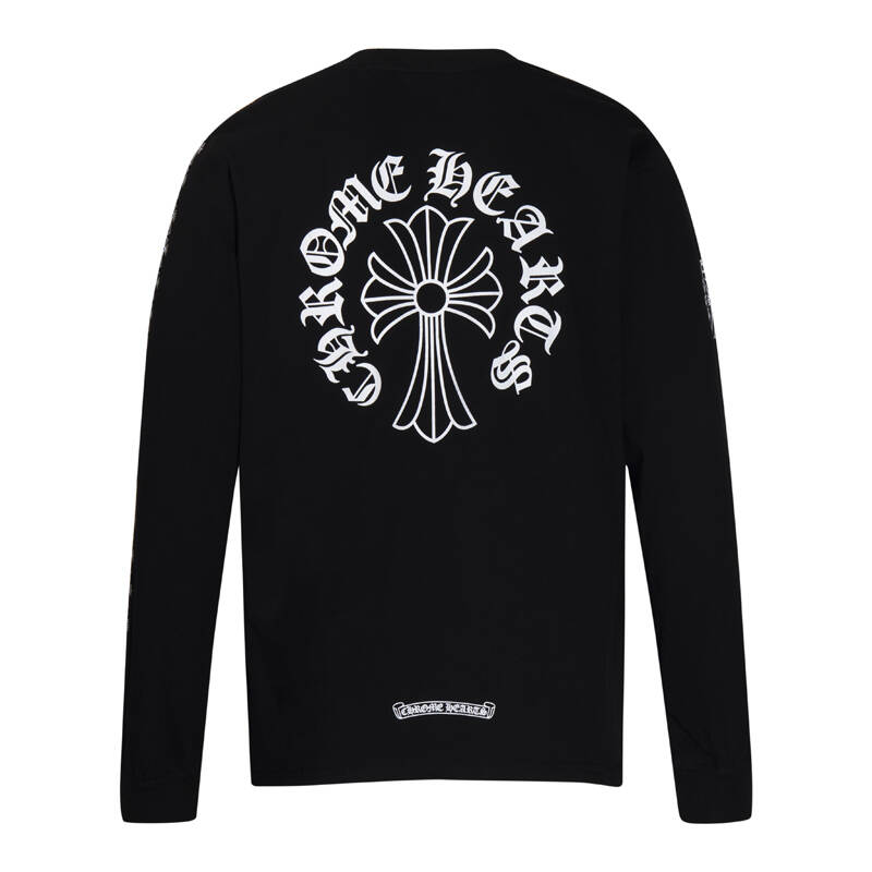 CHROME-HEARTS Men's Long-Sleeve T-shirtSweatshirt K9010