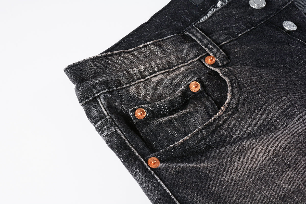PURPLE Jeans Mens Jeans Man Jeans Pants Designer Black Skinny Stickers Light Wash Ripped Motorcycle 9057