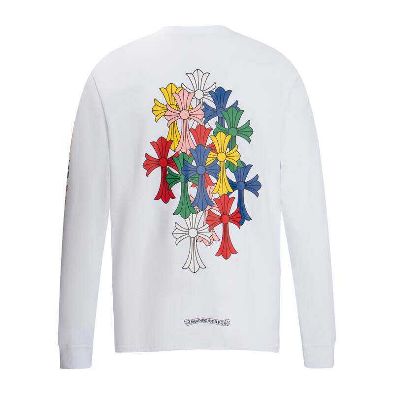 CHROME-HEARTS Men's Long-Sleeve T-shirtSweatshirt K8003