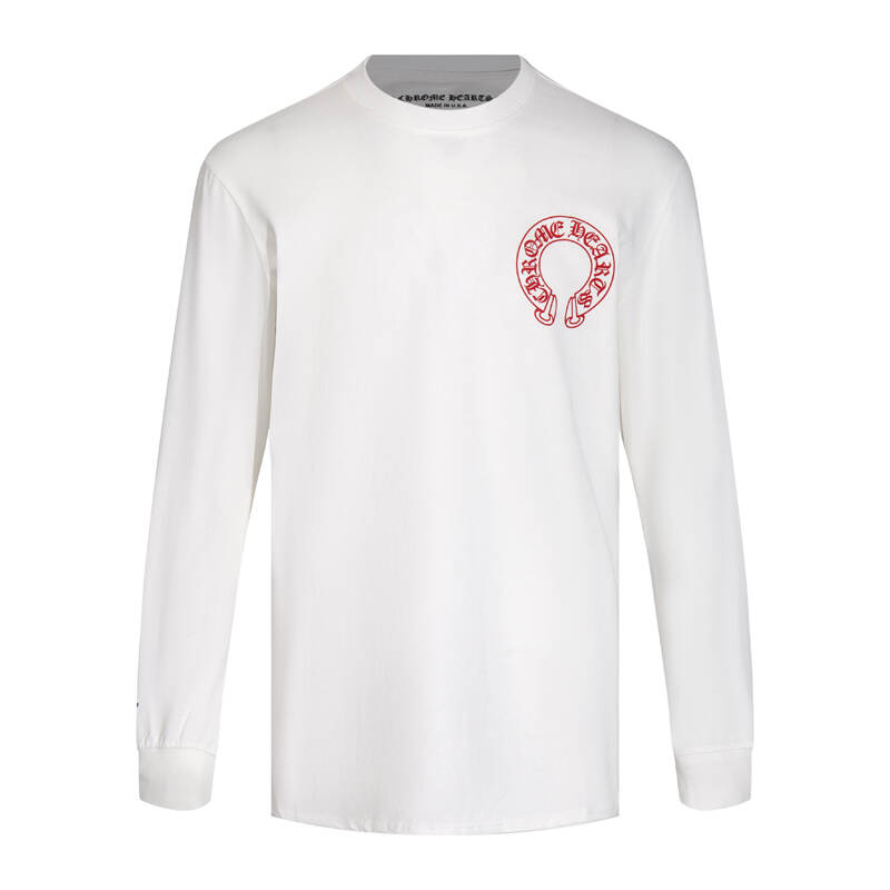 CHROME-HEARTS Men's Long-Sleeve T-shirtSweatshirt K8006
