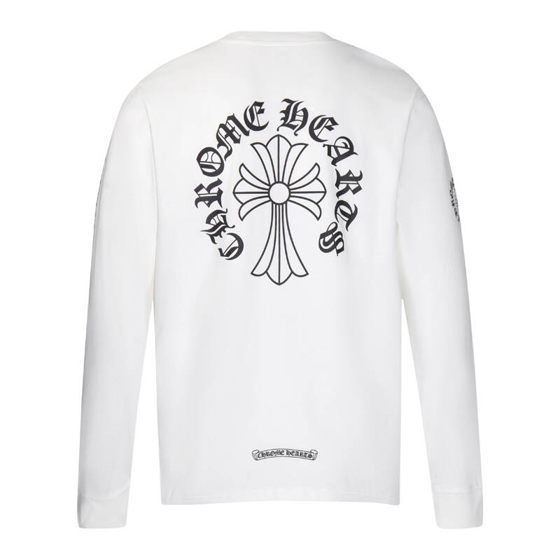 CHROME-HEARTS Men's Long-Sleeve T-shirtSweatshirt K9010