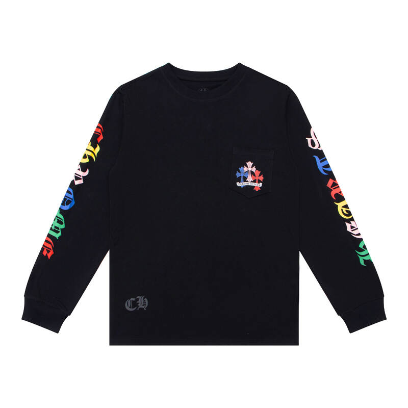 CHROME-HEARTS Men's Long-Sleeve T-shirtSweatshirt K8003