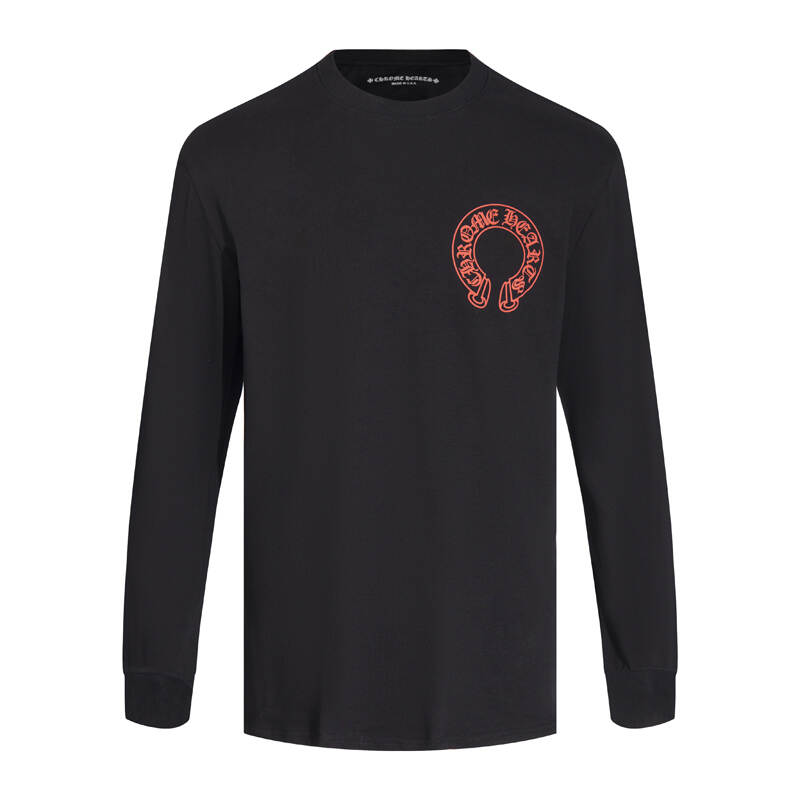 CHROME-HEARTS Men's Long-Sleeve T-shirtSweatshirt K8006