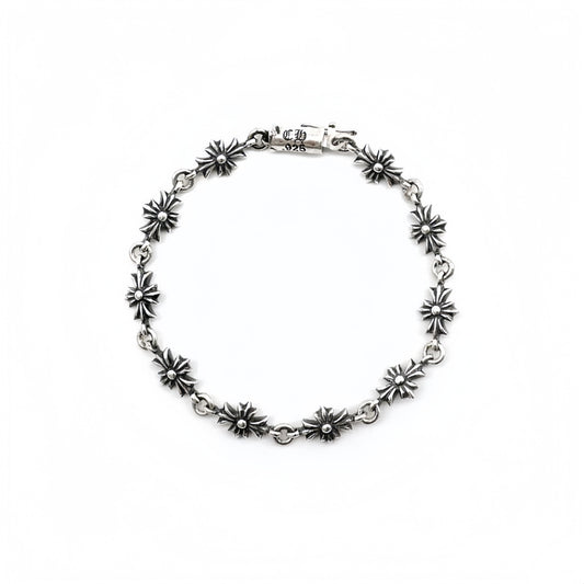 Chrome-Hearts Silver Tiny E Bracelet