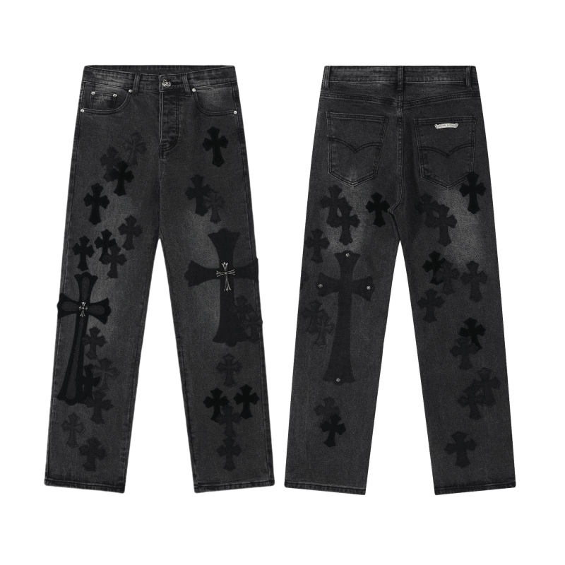 CHROME-HEARTS 2025 NEW Pants 8120