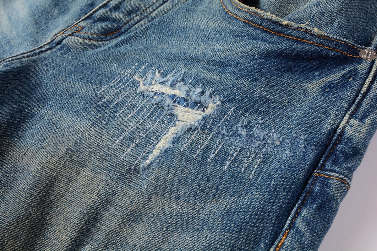 PURPLE Blue Jeans 9073 with Medium Stretch for a Comfortable and Flexible Fit