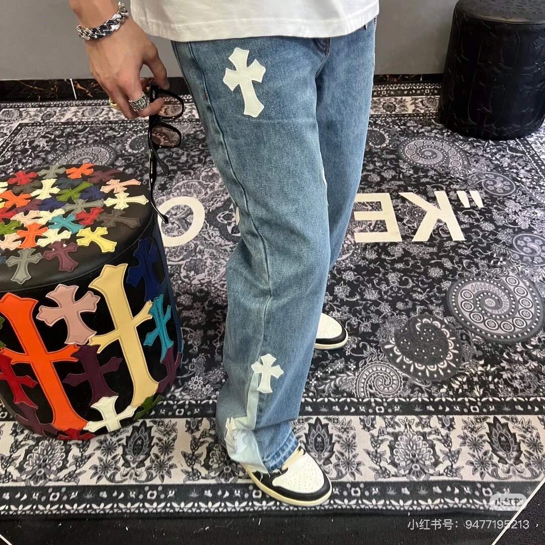 CHROME-HEARTS 2025 NEW Pants 8116