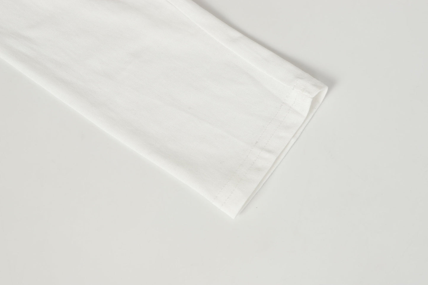 Chrome-Hearts Logo Flag Long Sleeve Tee - Black White Gothic Street T-Shirt K2126