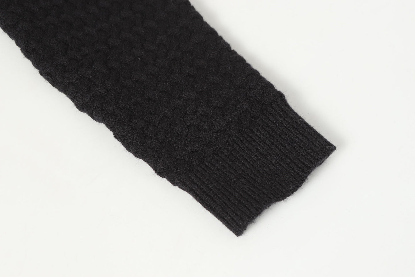 Chrome-Hearts Gothic Cross Knit Cardigan - Black Grey Streetwear Jacket 904