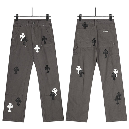 Chrome-Hearts 2025 NEW Pants 8165